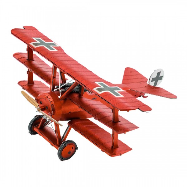 Metal Earth Metallbausatz Fokker Dreidecker Roter Baron