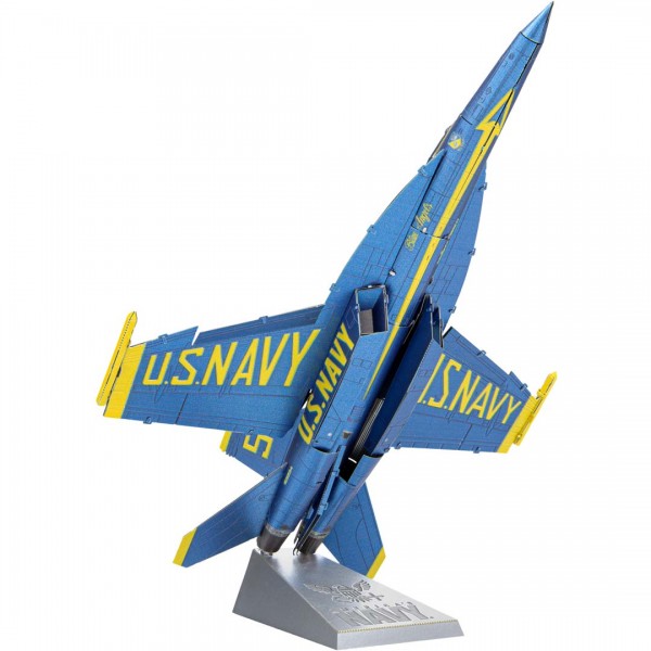 Metal Earth ICONX Metallbausatz F/A 18 Super Hornet Blue Angels