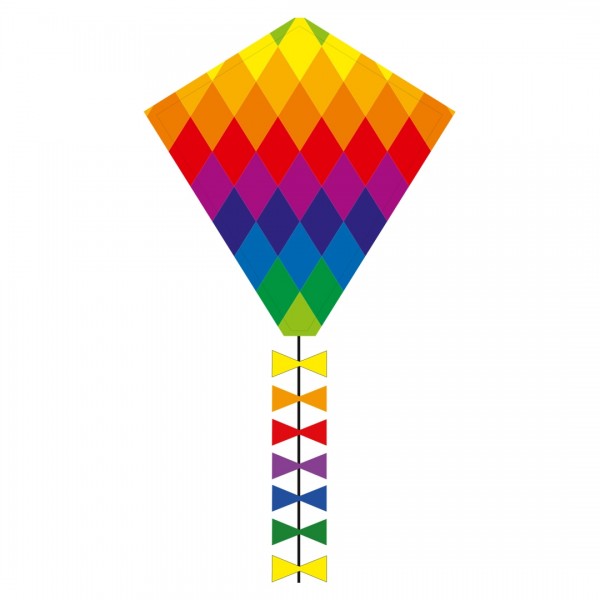 Eddy-Drachen Rainbow Patchwork
