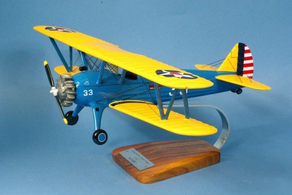 PT17 Stearman, Schreibtischmodell aus Holz