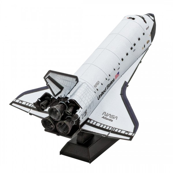 Metal Earth Metallbausatz Space Shuttle Atlantis farbig