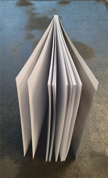 Notizbuch mit Samtbildern, A5, Kokeshi Mangas