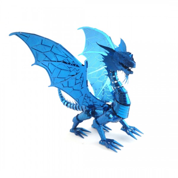 Metal Earth Metallbausatz Blauer Drache