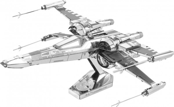 Metal Earth Metallbausatz Star Wars EP 7 Poe Damerons X-Wing Fighter